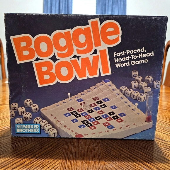 Boggle Bowl 1987 Parker Brothers Game - Picture 1 of 5